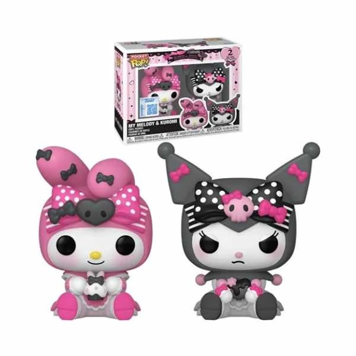 Funko Pocket Pop! Kuromi 50th Anniversary - Roze/Zwart