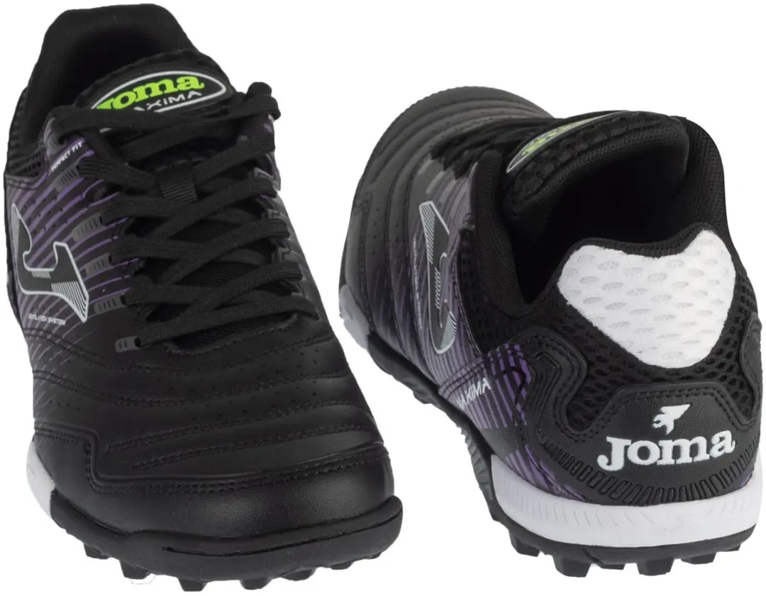Joma Maxima 26 MAXS2631TF Voetbalschoenen - Zwart - Maat 40 - afbeelding 5 van 5
