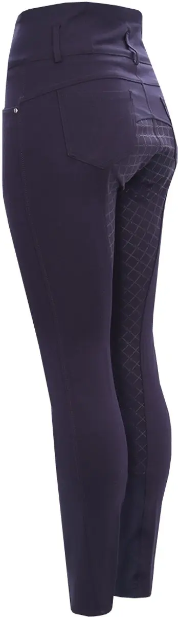 Epplejeck Ejtioga High Waist Paardrijbroek 32 - Donkerblauw