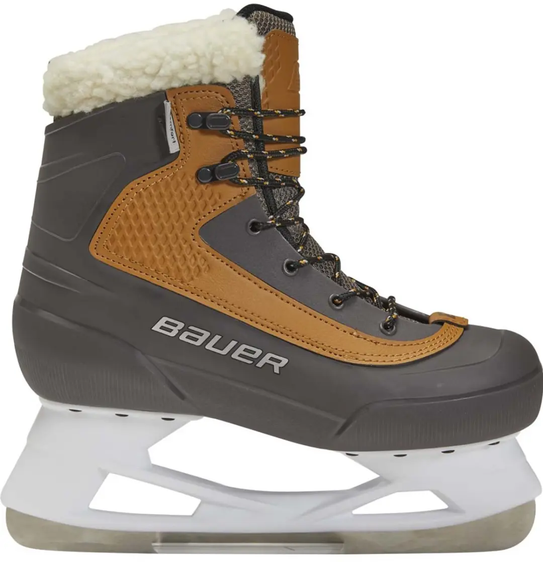 Bauer Whistler Senior IJshockeyschaats - Maat 40 - Grijs/Bruin - afbeelding 4 van 6