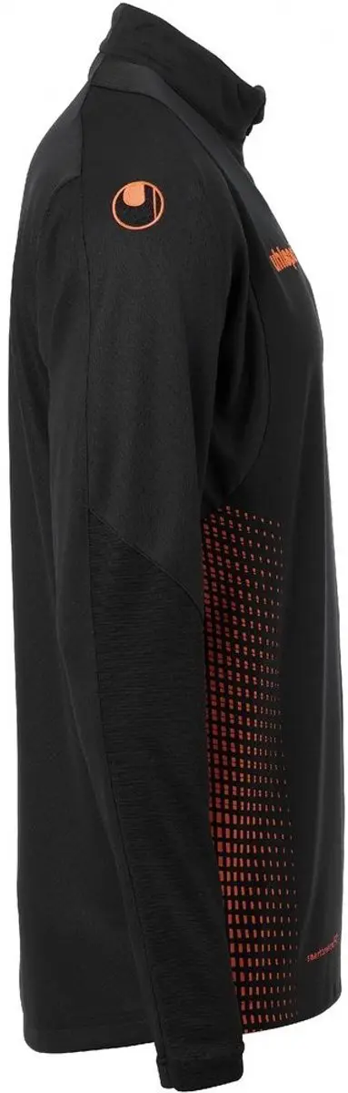 Uhlsport Score Ziptop Heren 3XL - Zwart/Fluo Oranje