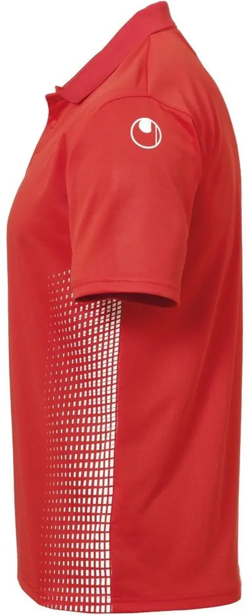 Uhlsport Score Polo Shirt - Rood/Wit - XXXL