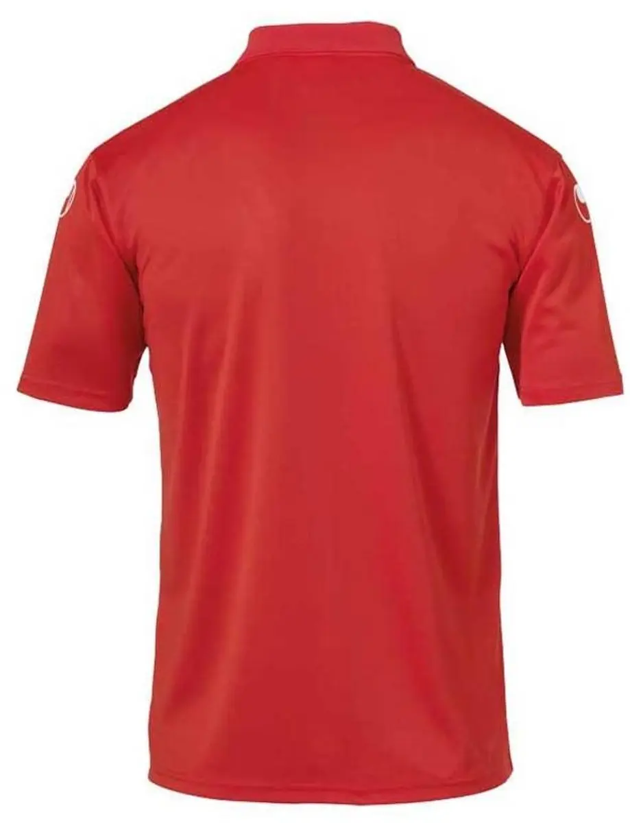 Uhlsport Score Polo Shirt - Rood/Wit - XXXL