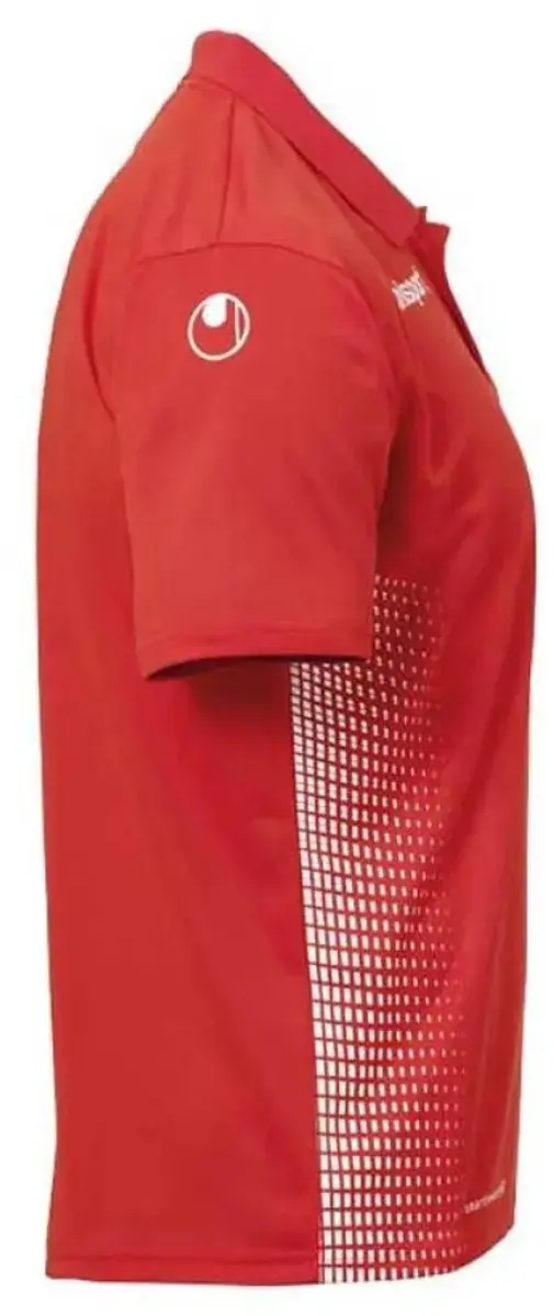 Uhlsport Score Polo Shirt - Rood/Wit - XXXL