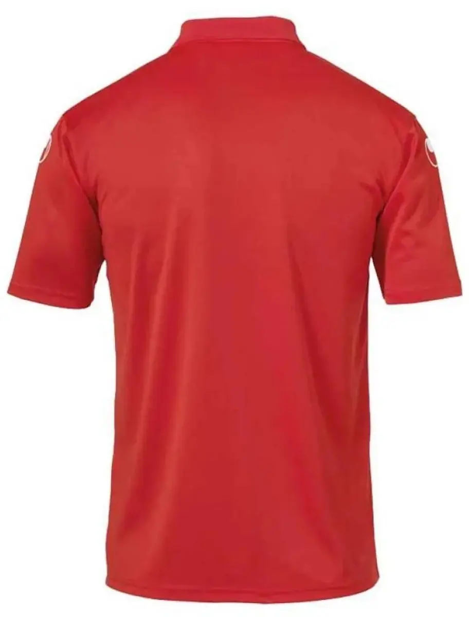 Uhlsport Score Polo Shirt - Rood/Wit - XXXL