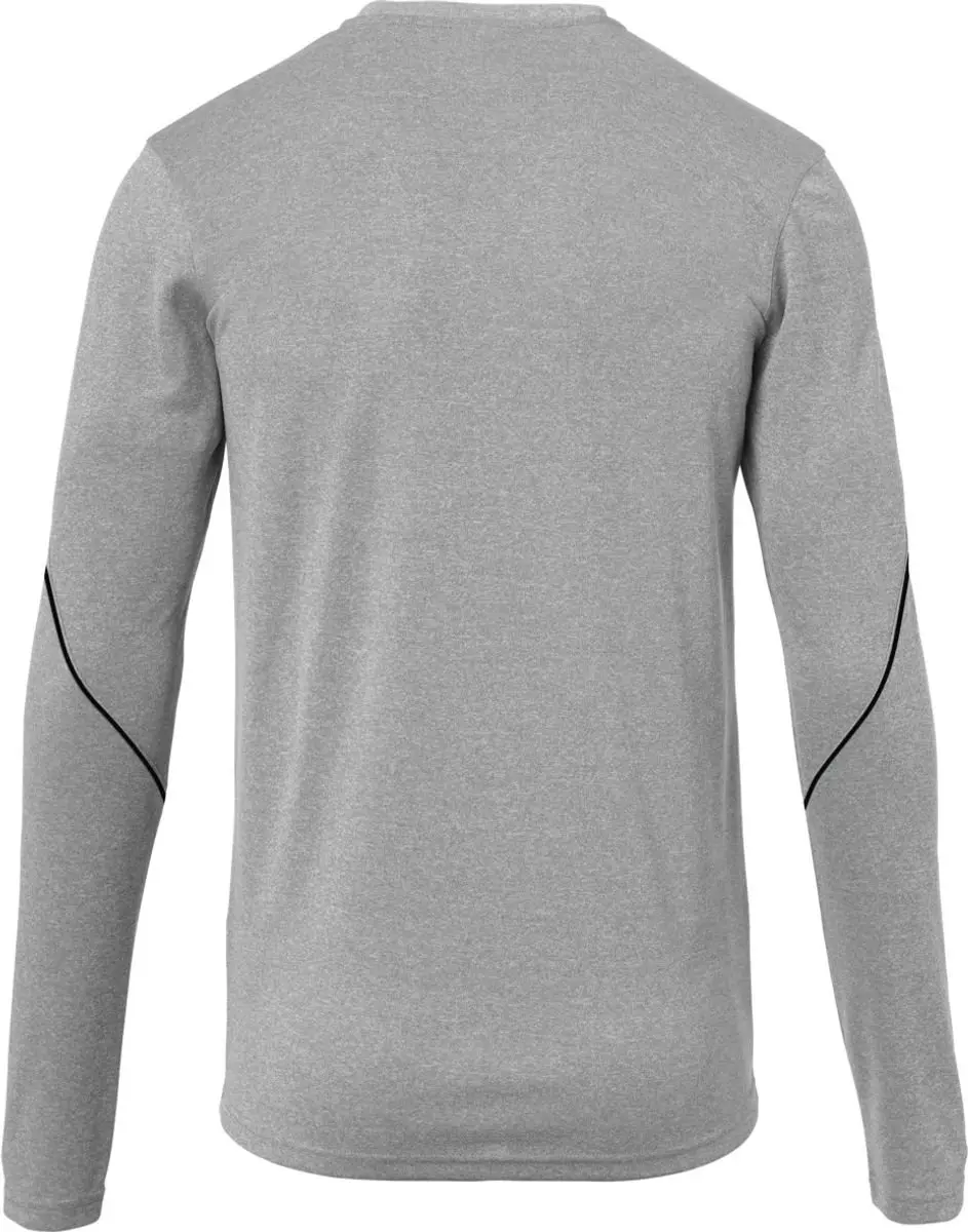 Uhlsport Stream 22 Voetbalshirt Lange Mouw Heren - M - Donkergrijs/Zwart