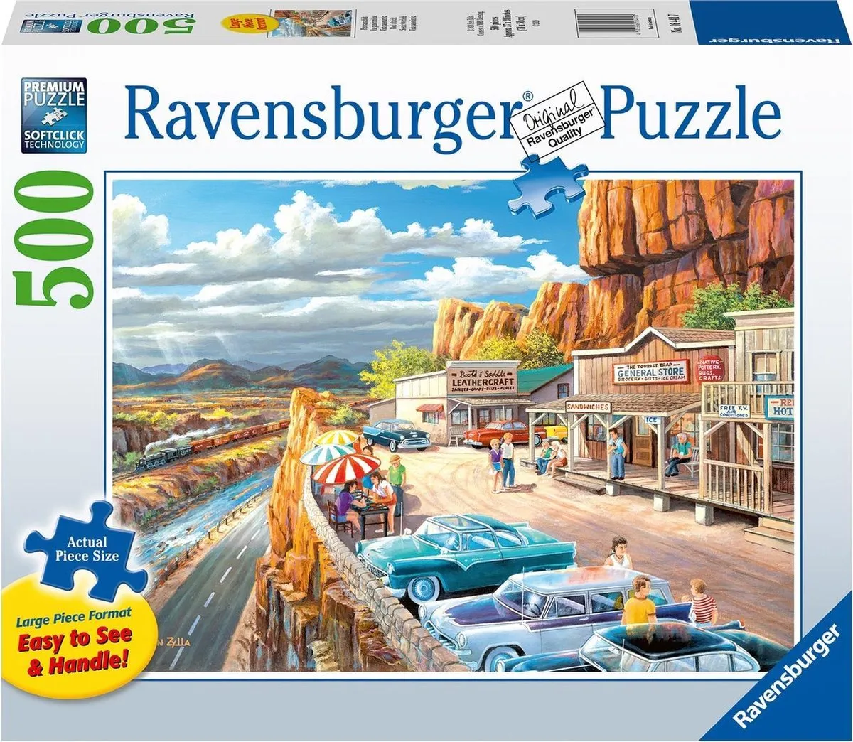 Ravensburger Mooi Uitzicht Legpuzzel 500 Stuks