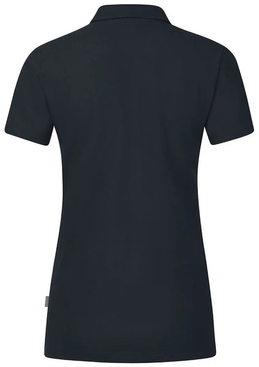 JAKO Organic Polo Stretch Dames 34 - Antraciet