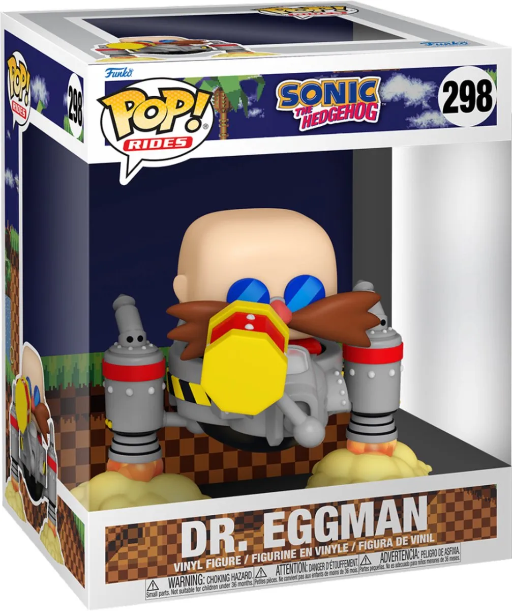 Funko Pop Rides Sonic Dr. Eggman #298 - Multi