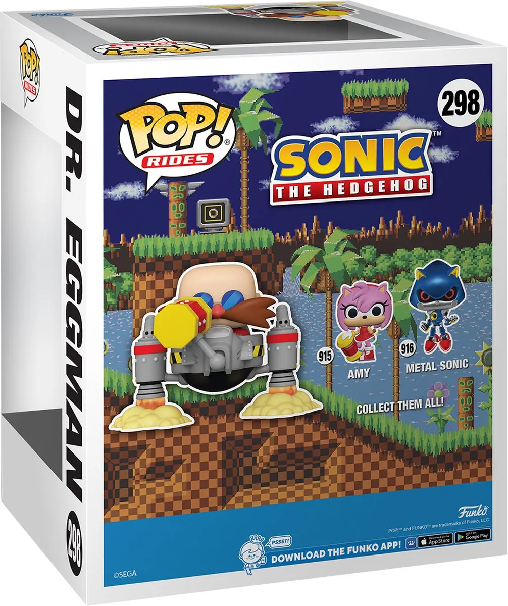 Funko Pop Rides Sonic Dr. Eggman #298 - Multi