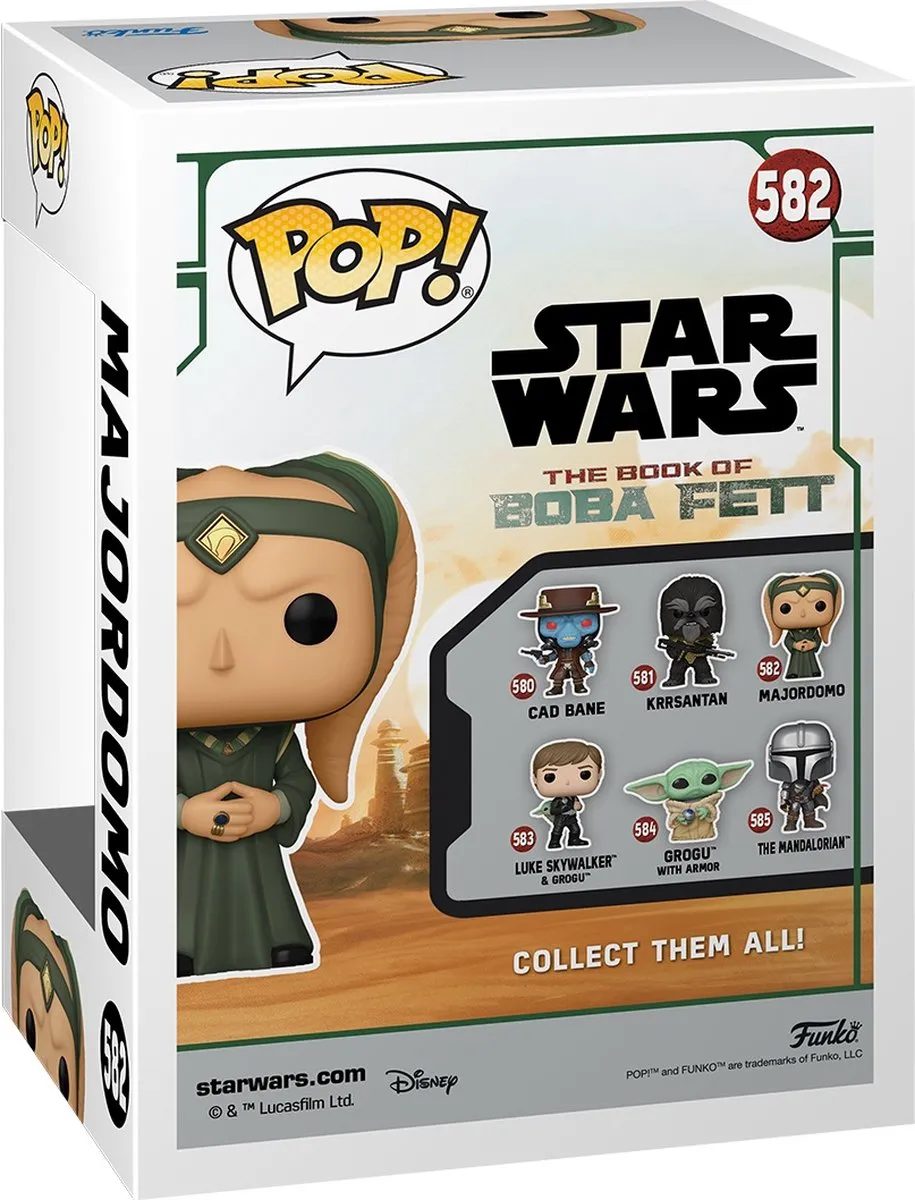 Funko Star Wars POP! The Book of Boba Fett Majordomo 68653 - Multicolor