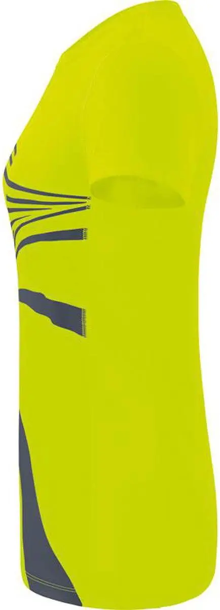 Erima Racing Hardloopshirt Dames - Fluogeel | Maat: 40