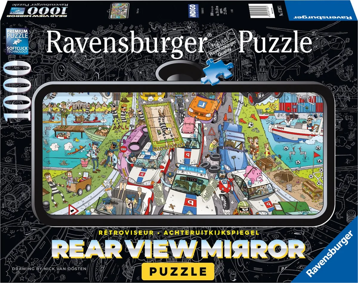 Ravensburger Politie Achtervolging Legpuzzel 1000 Stuks