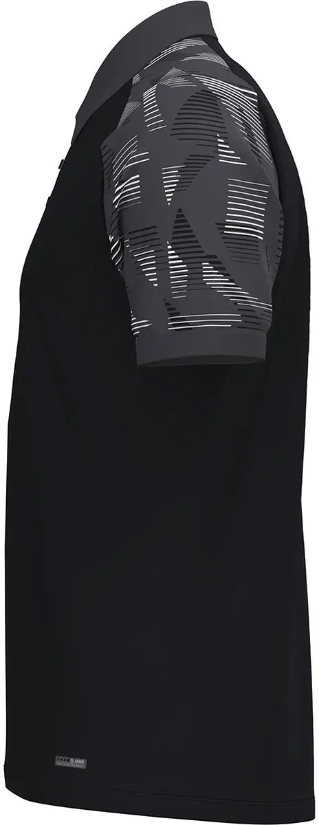 Jako Sonic Polo Heren M - Zwart