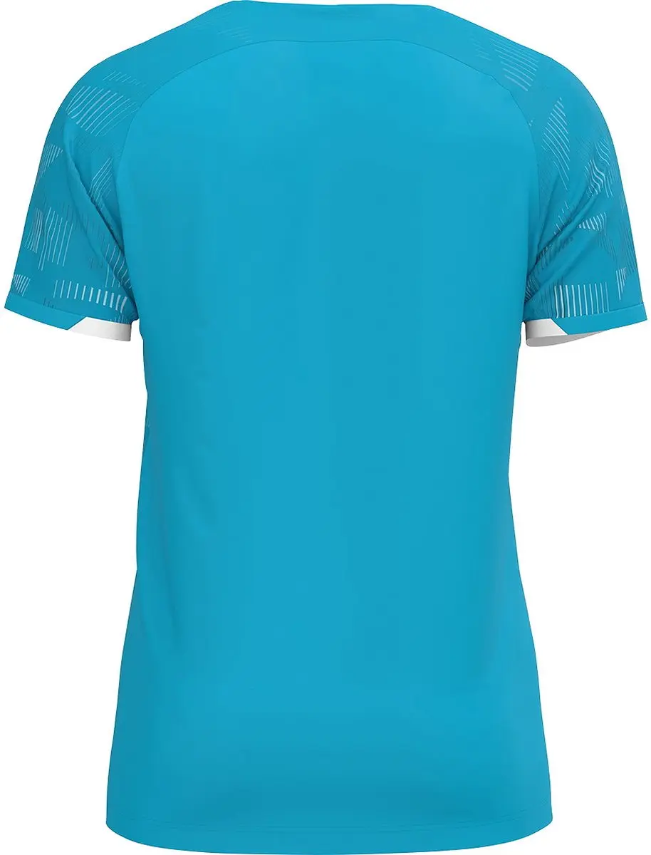 Jako Sonic Shirt Korte Mouw Heren - Aqua/Marine/Wit S