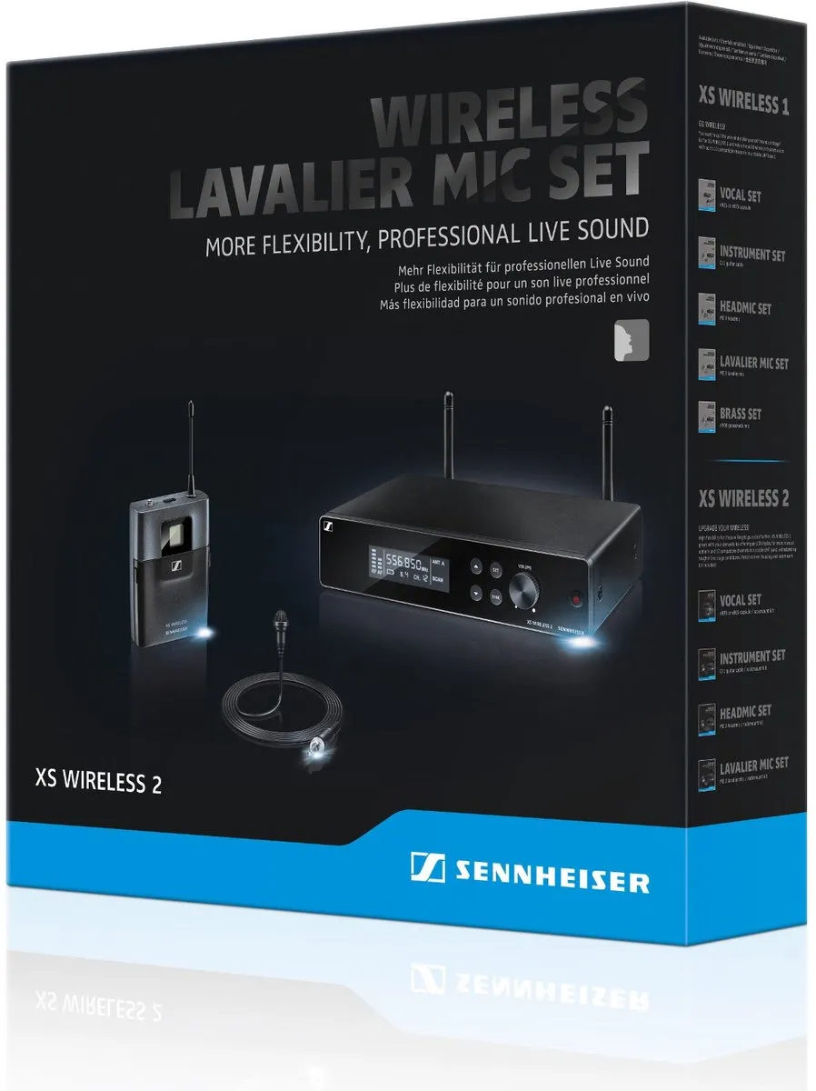 Sennheiser XSW 2-ME2-E Presenter Set - Draadloos systeem
