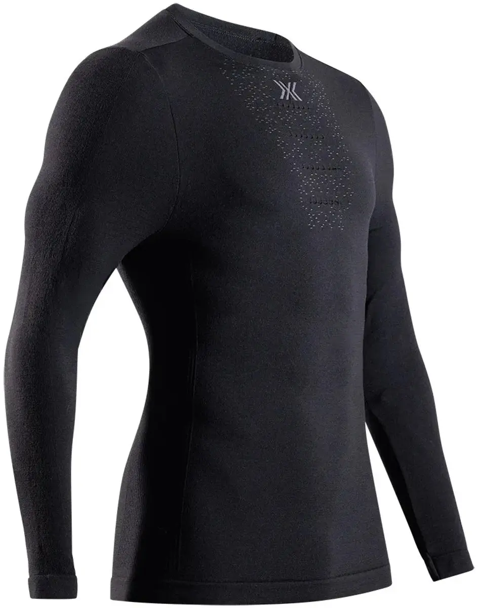 X-Bionic Mightywool Thermoshirt Lange Mouwen Heren X Black, Small