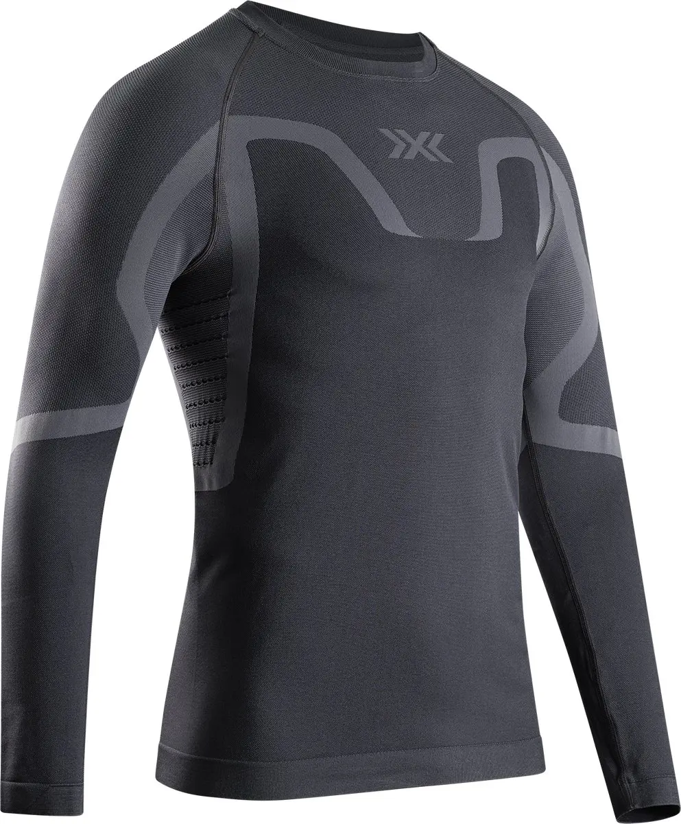 X-Bionic X-Ential Baselayer Lange Mouwen Heren Antraciet M