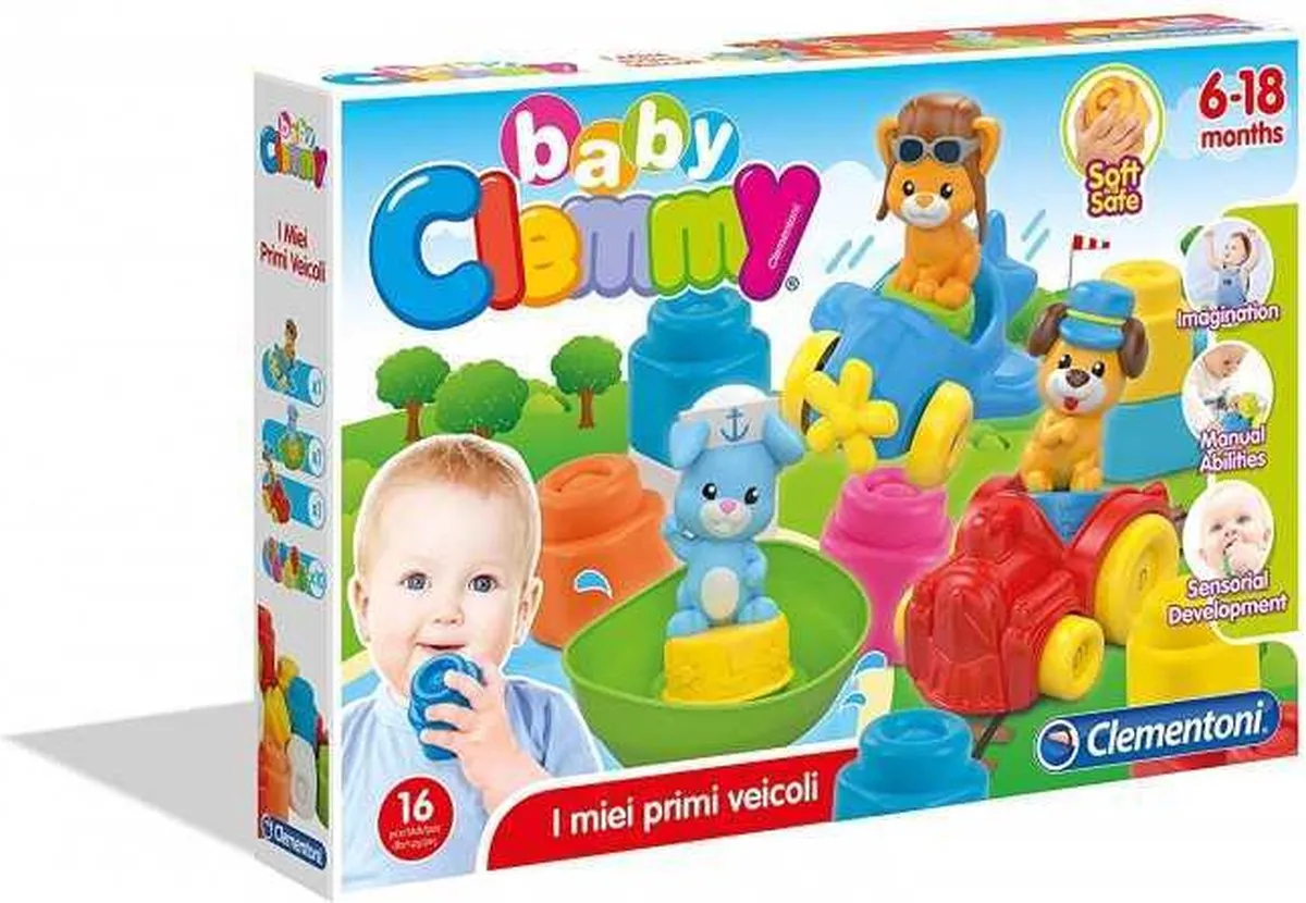 Clementoni Mijn Eerste Auto Clemmy Speelgoedauto