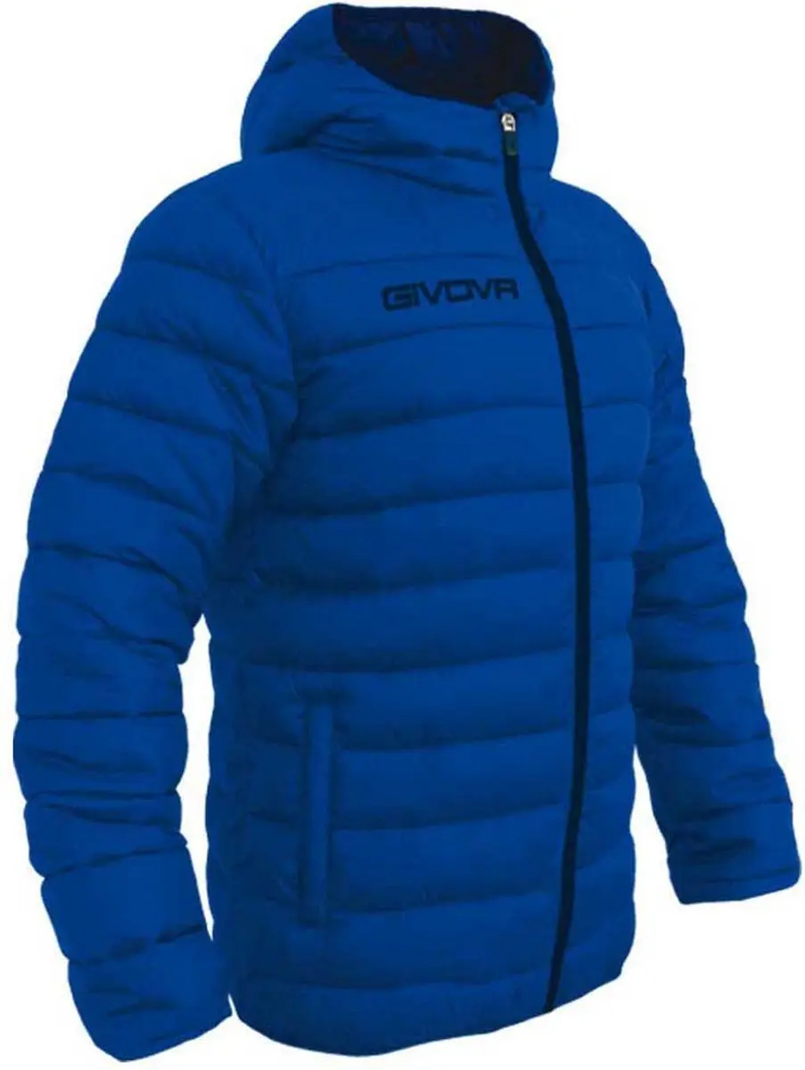 Givova Olanda Jas - Blauw/Fluo Geel 3XL - afbeelding 3 van 6