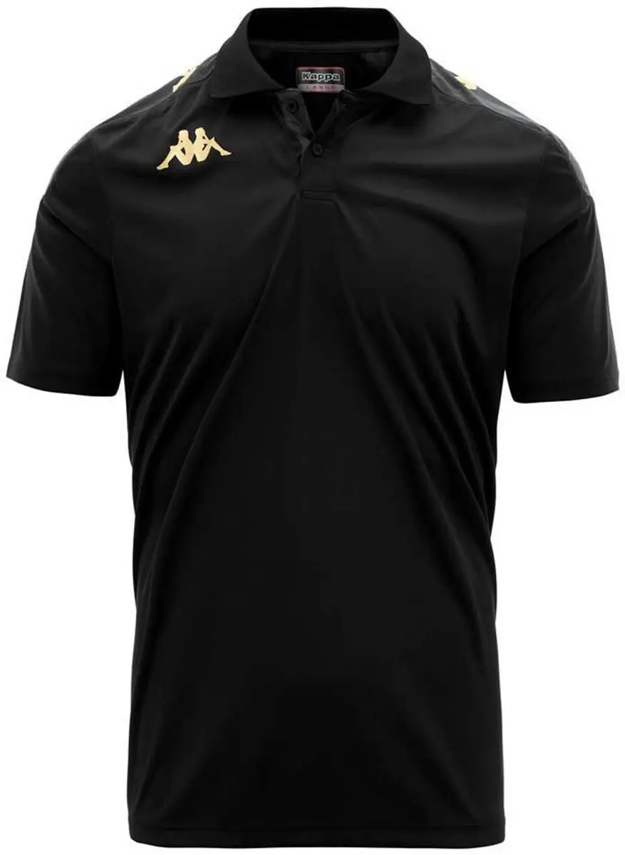 Kappa Banda Ghiolo Polo Heren - Zwart S