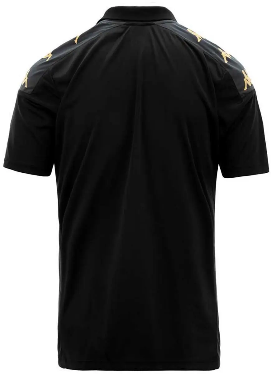 Kappa Banda Ghiolo Polo Heren - Zwart S