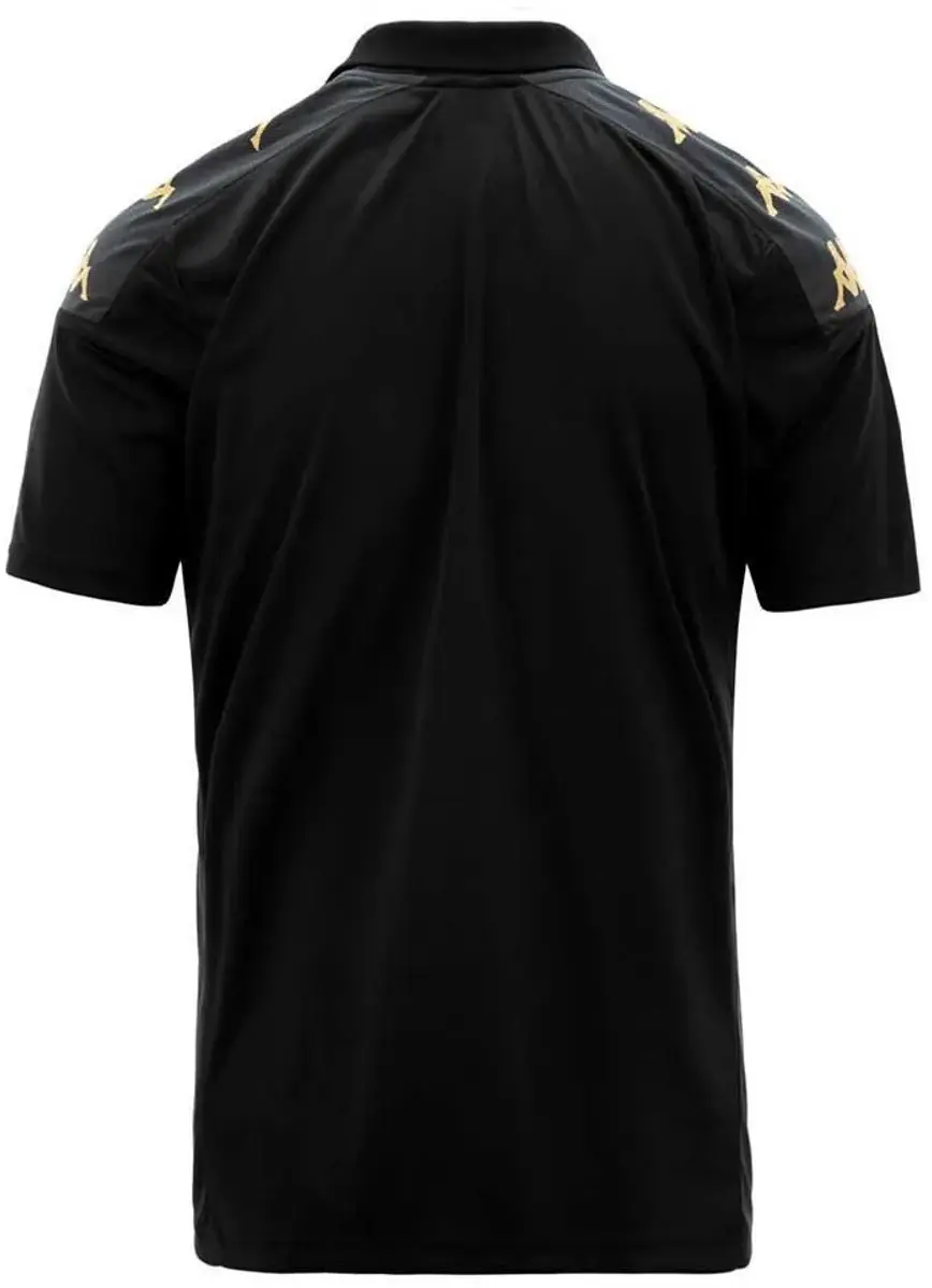 Kappa Banda Ghiolo Polo Heren - Zwart S