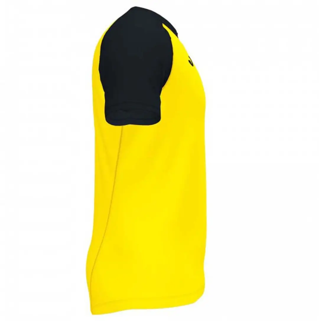 Joma Teamwork T-shirt Korte Mouwen Geel/Zwart - XL