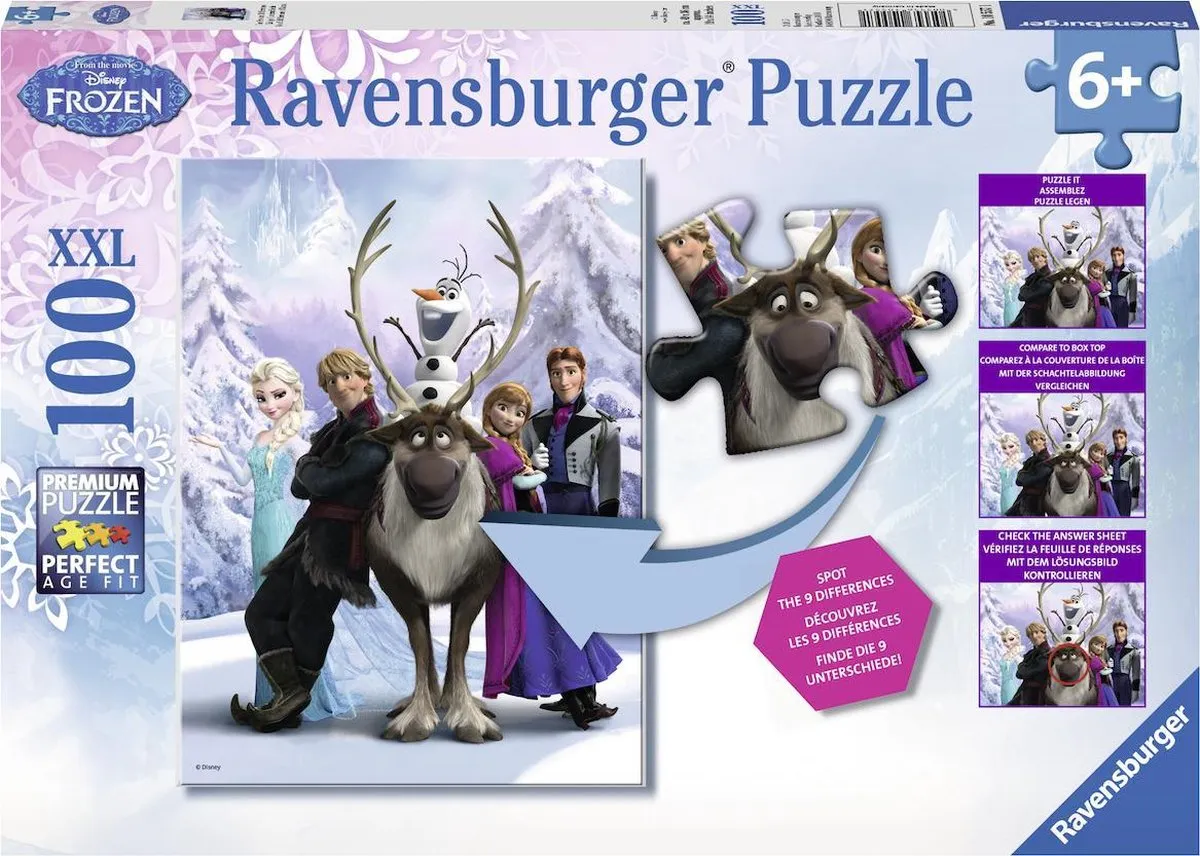 Ravensburger Disney Frozen Legpuzzel 100 Stuks