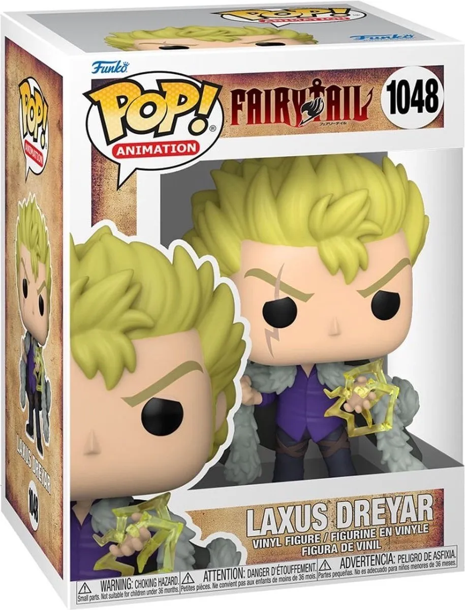 Funko POP! Animation Laxus Dreyar - Fairy Tail Verzamelfiguur 9cm - Multicolor