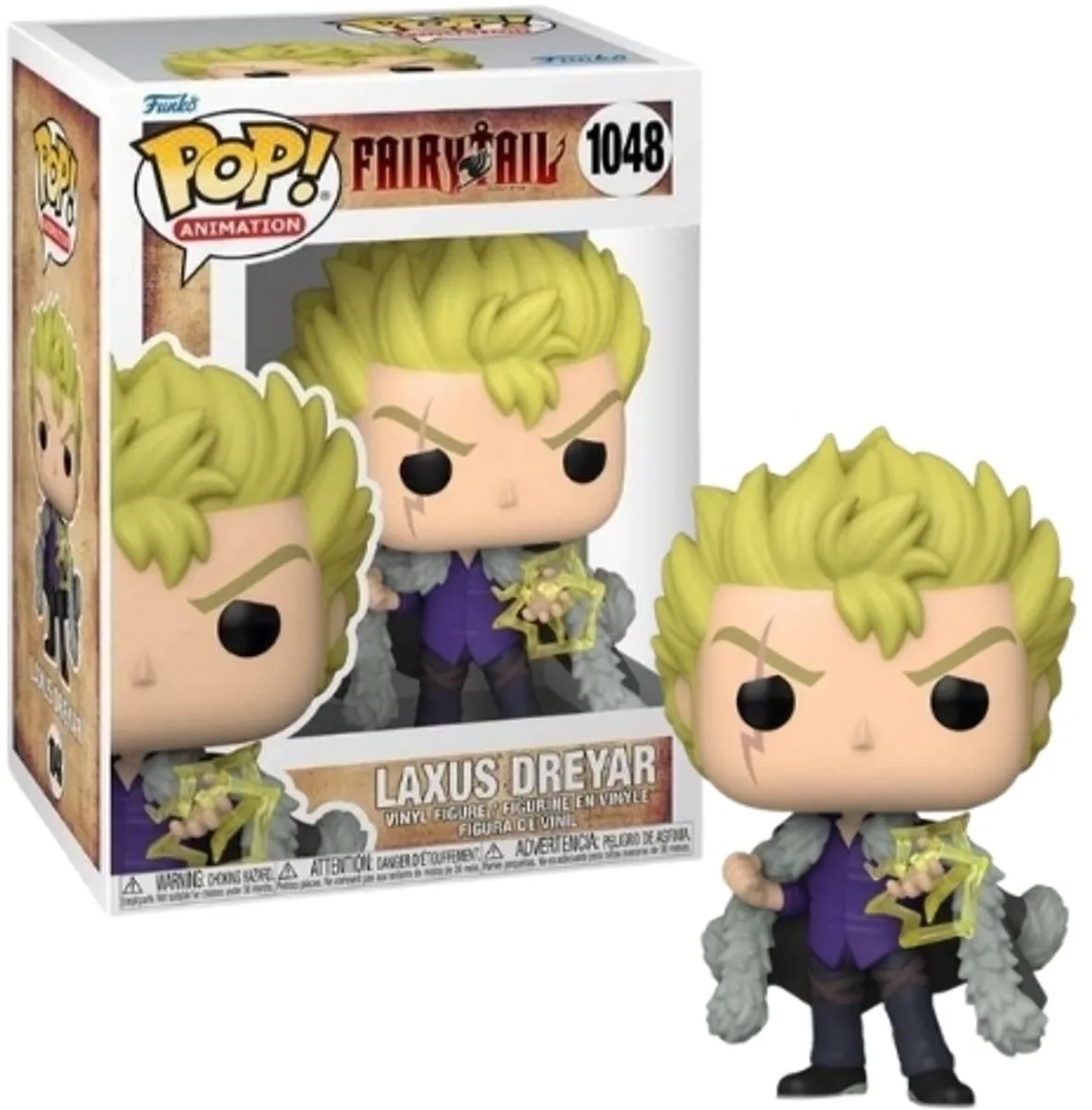 Funko POP! Animation Laxus Dreyar - Fairy Tail Verzamelfiguur 9cm - Multicolor