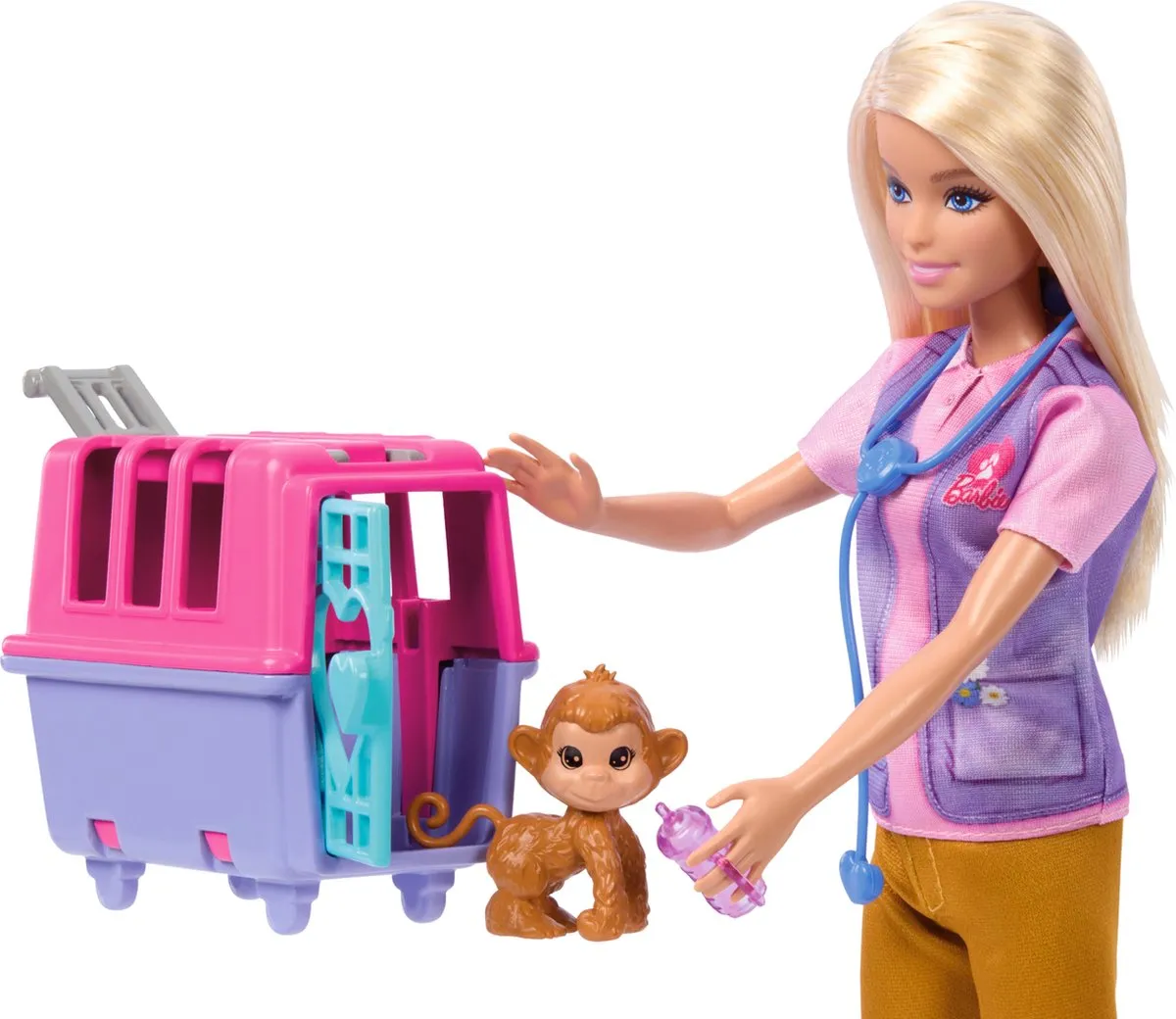 Mattel BRB Kleintier Rettungsspielset HRG50 - Multikleur