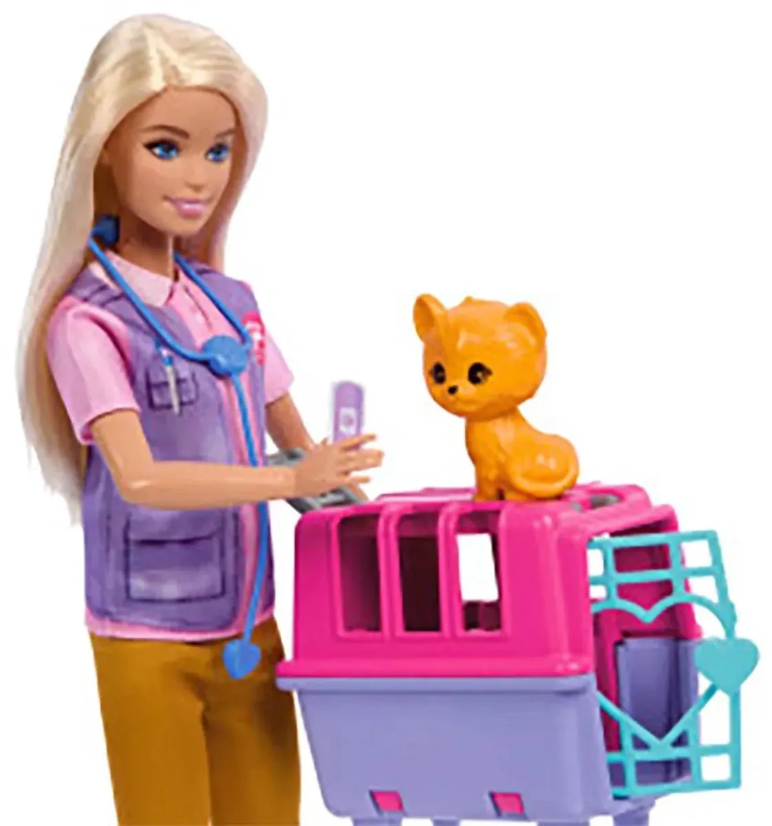 Mattel BRB Kleintier Rettungsspielset HRG50 - Multikleur
