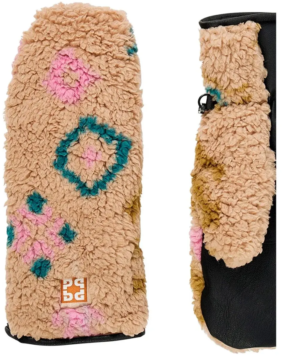 Protest Prtmya Ski Wanten Dames Teddy - XL - Vintage Pink - afbeelding 6 van 6