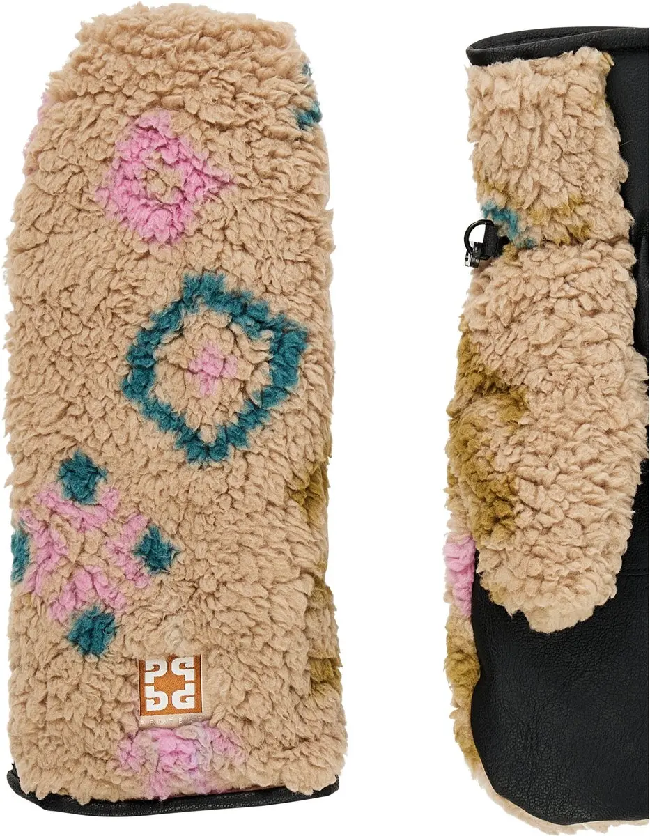 Protest Prtmya Ski Wanten Dames Teddy - XL - Vintage Pink