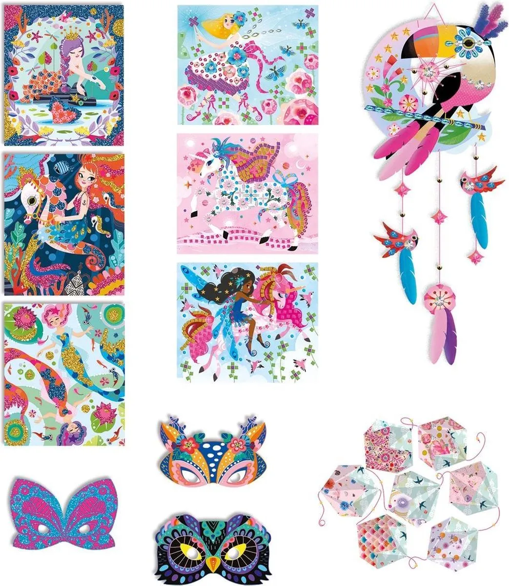 Janod Les Ateliers Du Calme Knutselset - 11 Decoraties Multi
