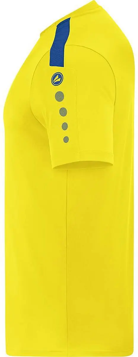 JAKO Power Shirt Korte Mouw Kinderen 140 - Geel