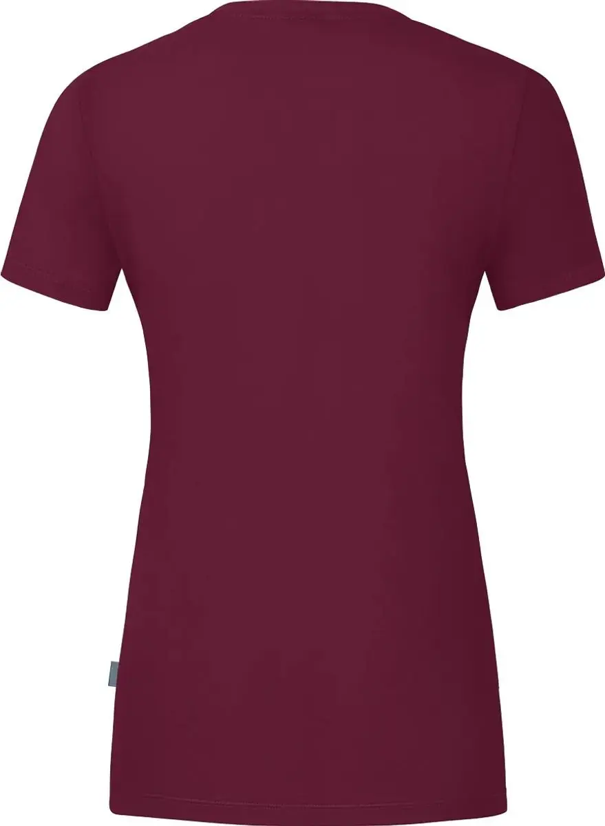 JAKO Organic T-Shirt Dames - Kastanje - Maat 34