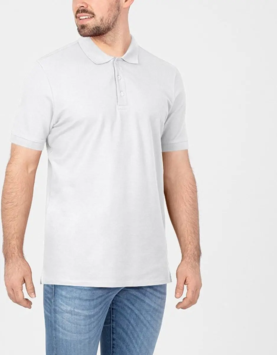 Jako Polo Sportpolo Mannen - Maat S Wit