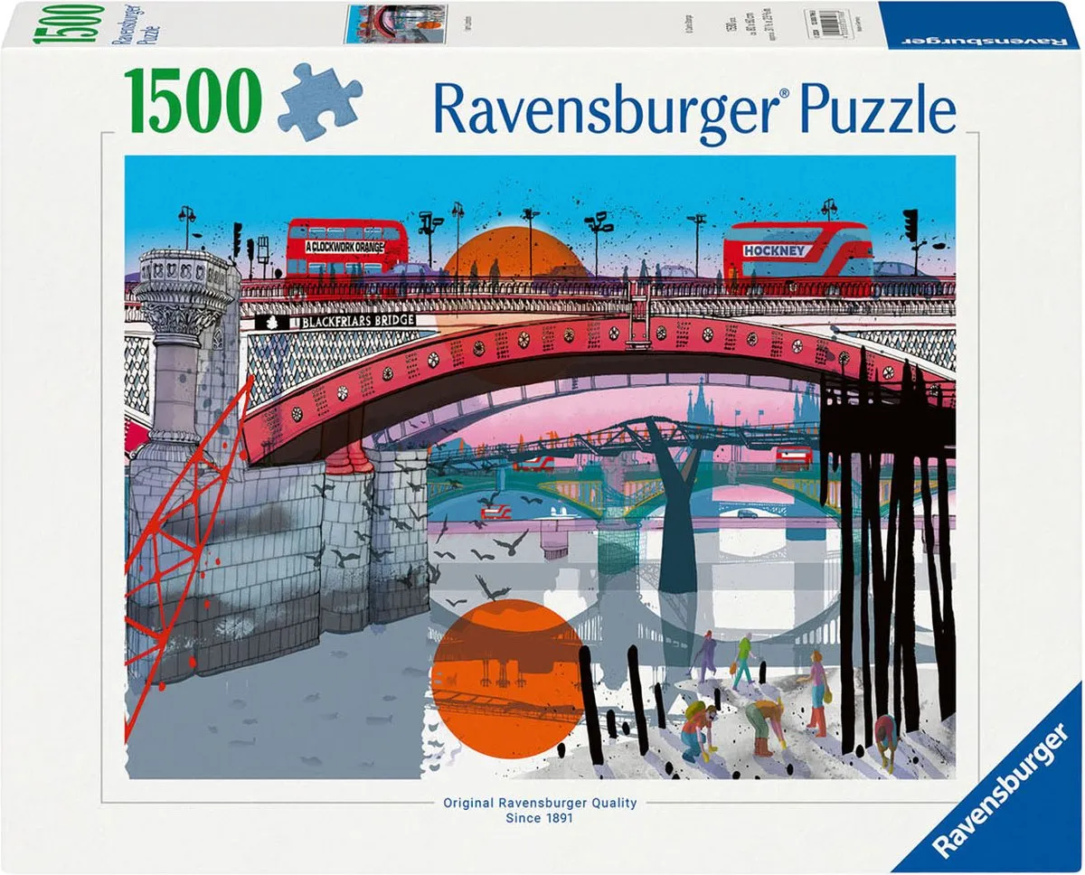 Ravensburger I am London Legpuzzel 1500 Stuks - Multicolor