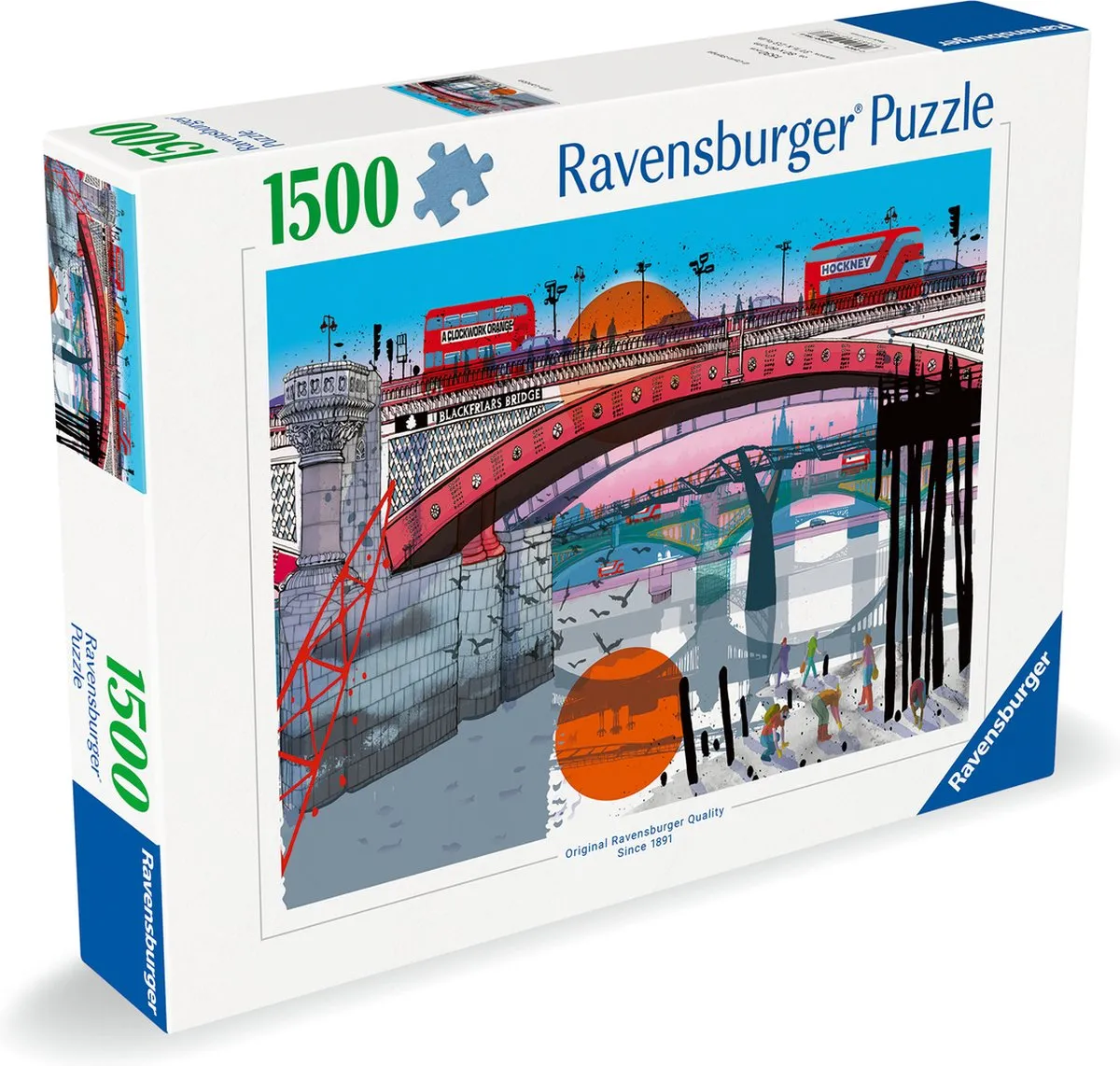Ravensburger I am London Legpuzzel 1500 Stuks - Multicolor