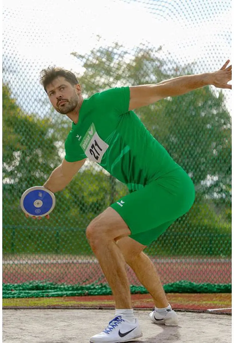 Erima Racing Hardloopshirt Heren - XL - Groen