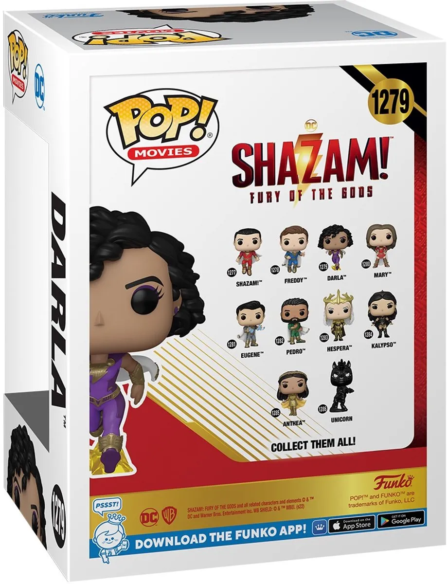 Funko Pop! Shazam Fury of the Gods Darla 69122 - afbeelding 6 van 6
