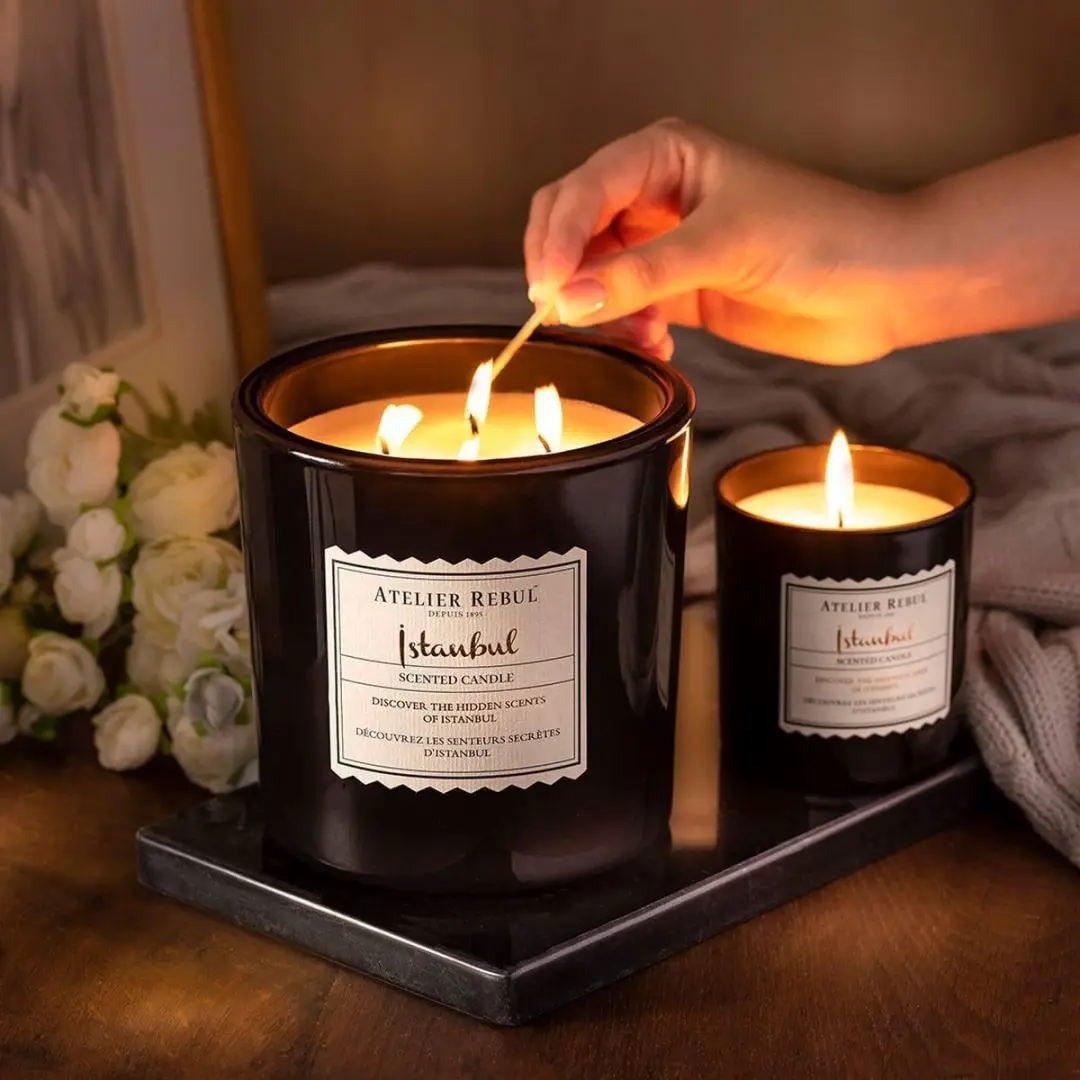 Atelier Rebul Istanbul Geurkaars 950g - 135 Branduren - afbeelding 6 van 6