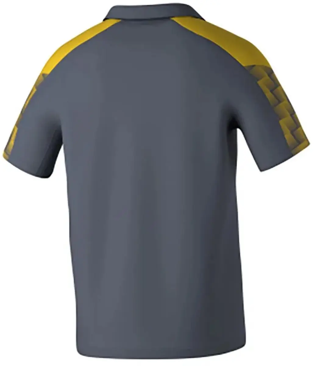 Erima Evo Star Polo Heren - Grijs/Geel XXXL