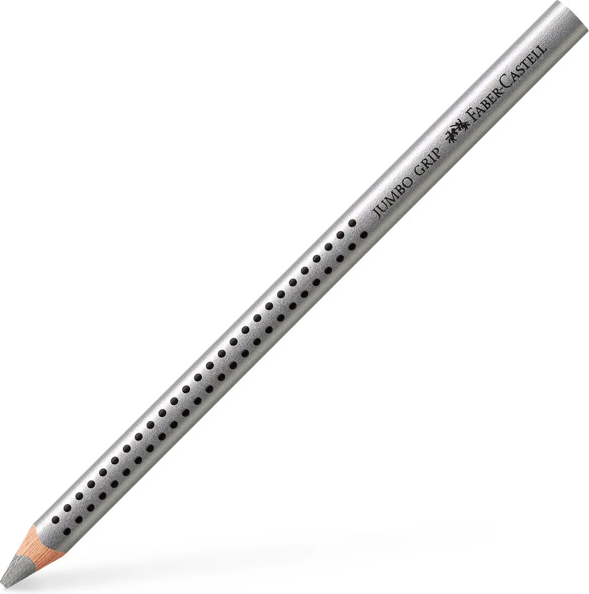 Faber-Castell Jumbo GRIP Zilver Potlood
