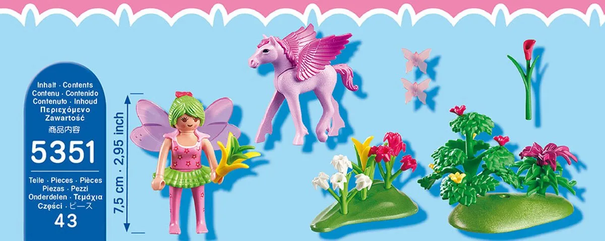 Playmobil Lentefee met Pegasusveulen 5351 - Multi