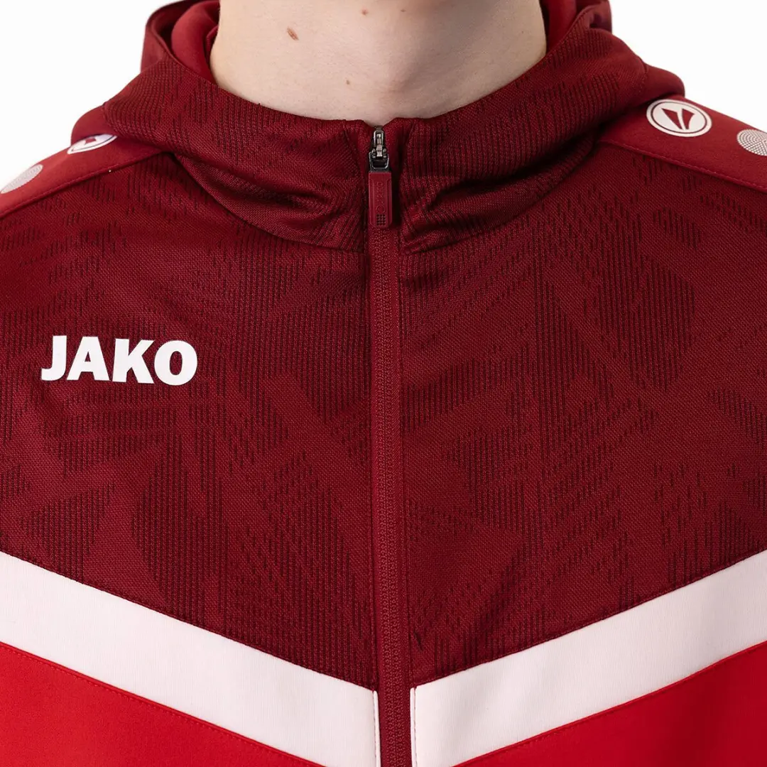 Jako Iconic Trainingsjas Heren - Maat M - Donkerrood