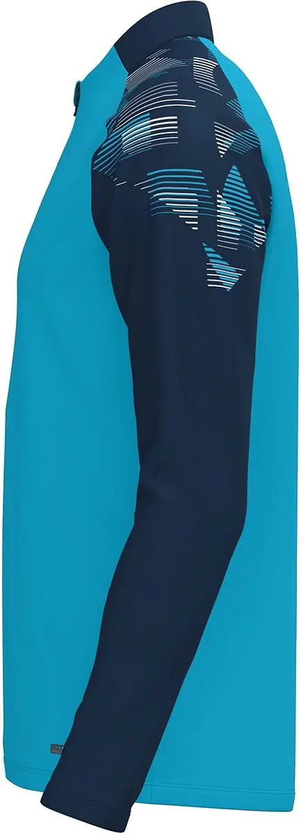 Jako Sonic Ziptop Heren - Aqua Marine - Maat S