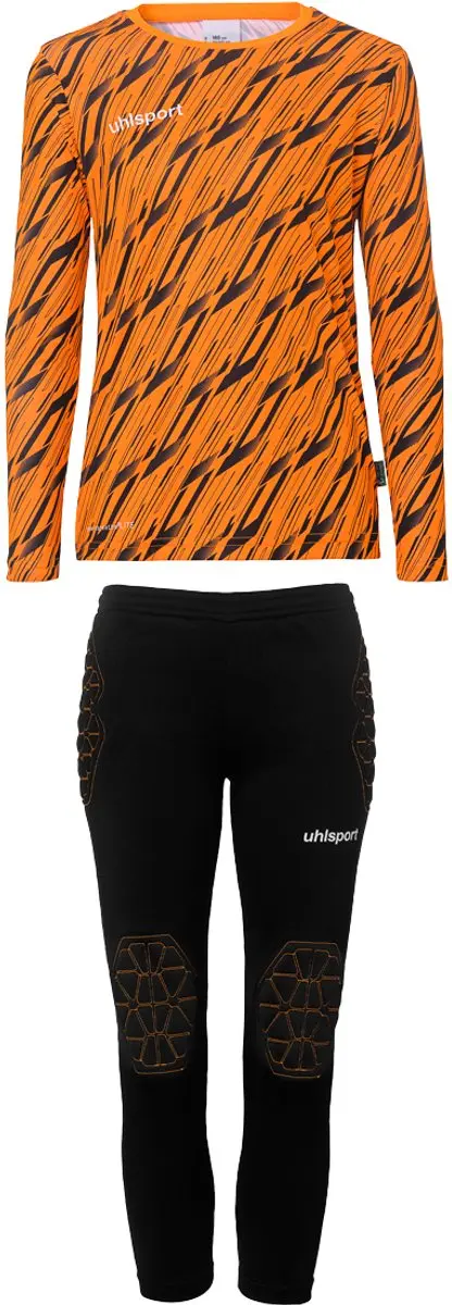 Uhlsport Progressive Goalkeeper Bundle Junior Fluo Orange Black